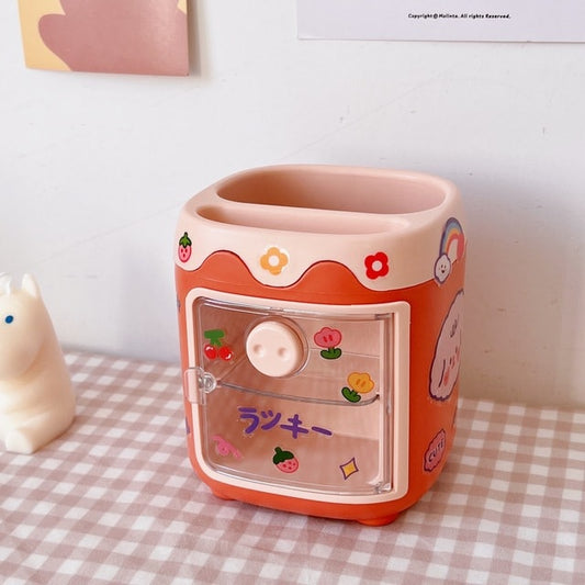 Kawaii Cartoon Pencil Holder