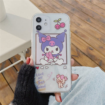 Kawaii Kuromi iPhone Case