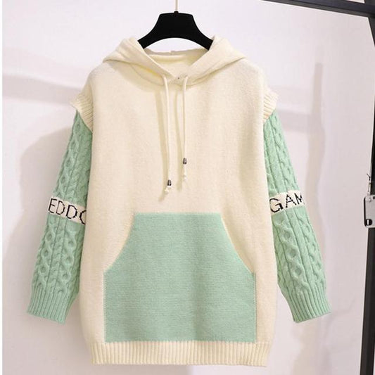 Korean Style Doll Collar Falbala Hoodie