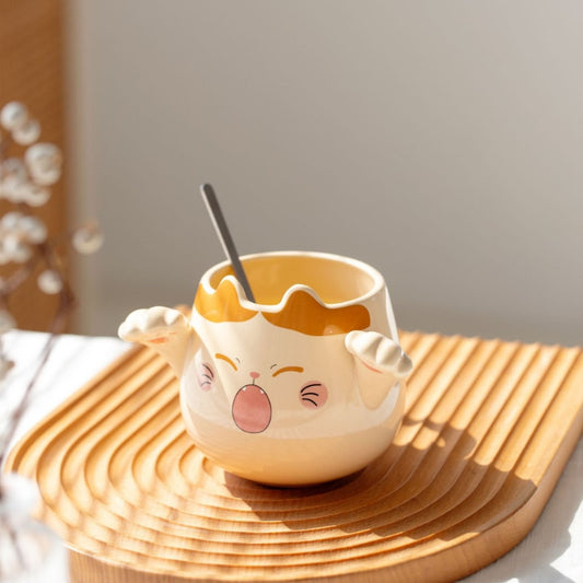 Kawaii Cat Inspire Ceramics Mug