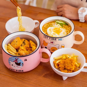 Cute Instant Noodles Bowl