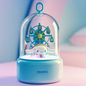 Cinnamoroll Rotating Ferris Wheel Music Box Night Lamp