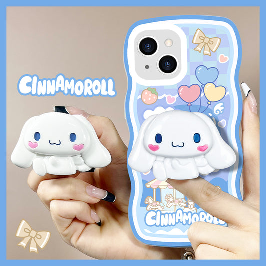 Cute Cinnamoroll Transparent Soft iPhone Case