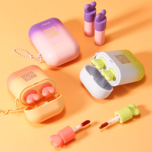 Kawaii Double Tube And Color Lip Gloss