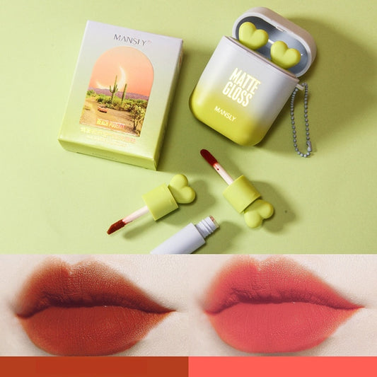 Kawaii Double Tube And Color Lip Gloss