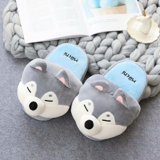 Cute Shiba Akita Inu Slippers