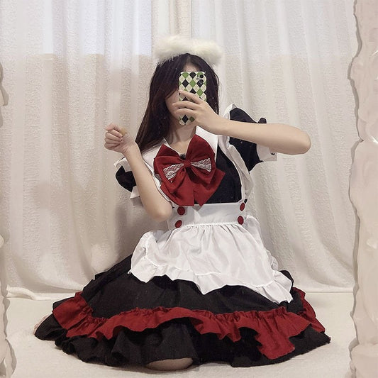 Kawaii Christmas Sexy Maid Loli Dress