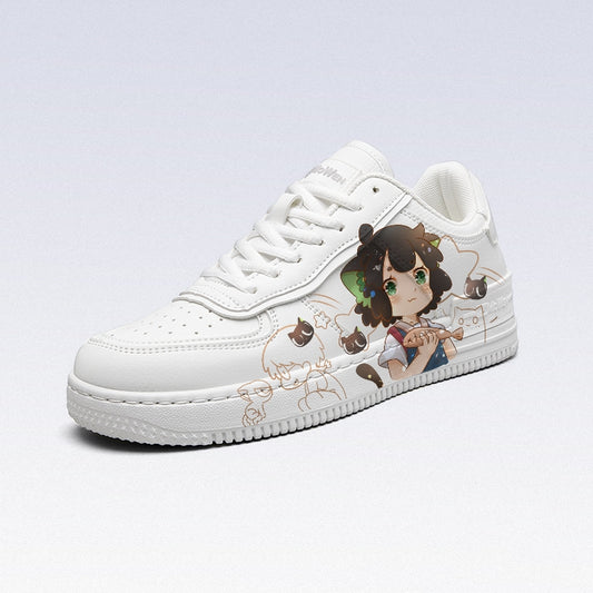 Cute Cartoon Anime Girl Sneakers