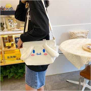 Kawaii Kirby Cinnamoroll Canvas bag