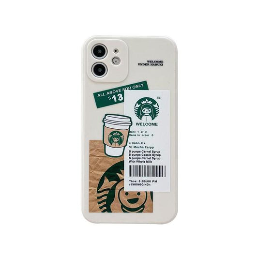 Cute Starbucks Coffee cup iPhone Case