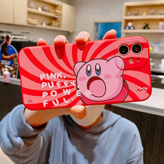 Cute Couple Star Kirby iPhone Case