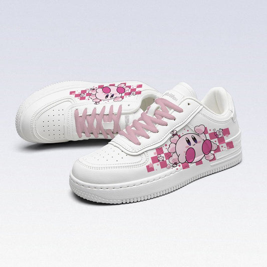 Cute Kirby Girls All-Match Low Top Sneakers