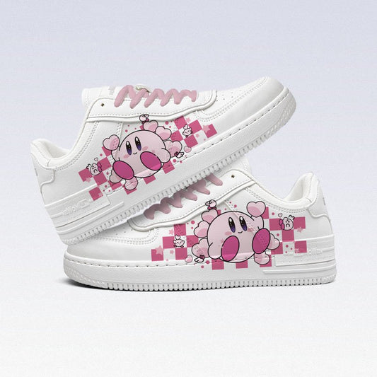 Cute Kirby Girls All-Match Low Top Sneakers