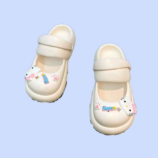 Cute Kitty Cat Platform Slippers