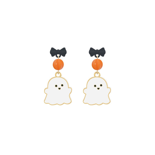 Cute Little Ghost Earrings