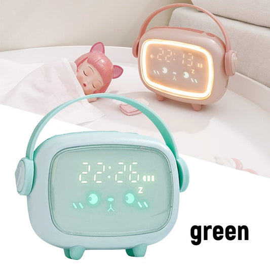 Kawaii Night Light Alarm Clock