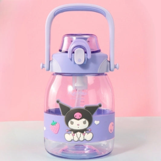 Cute Sanrio Character Portable Large-Capacity Water Bottle