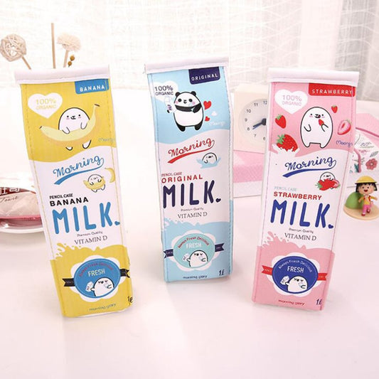 Milk Box Design Random Pencil Case