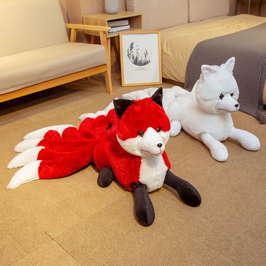 Red Nine Tails Fox Plush Toys