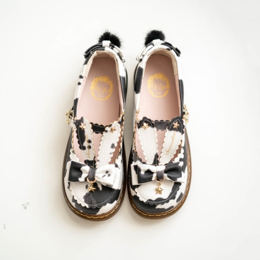 Cute and Sweet Retro Round Toe Lolita Shoes