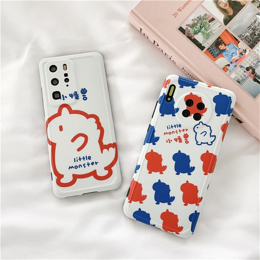 Cute Cartoon Little Monster Huawei Phone Case