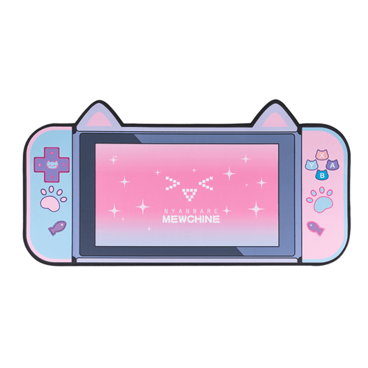 Kawaii Cat Ears Nintendo Switch Mouse Pad