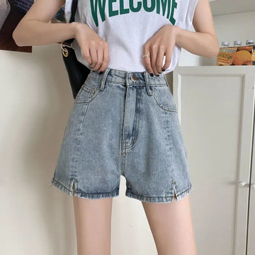 Kawaii Slim Fitted Denim Hot Shorts