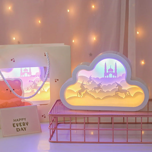 Kawaii Cloud Desk lamp