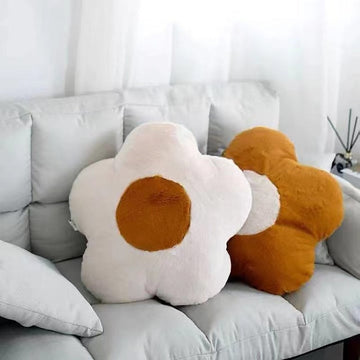 Kawaii Egg Flower Pillow