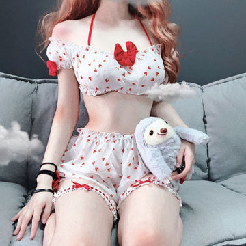 Cute Strawberry Sleepwear.