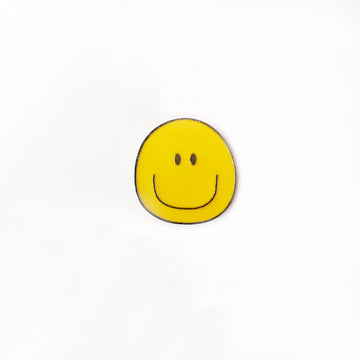 Cartoon Smiling Face Enamel Pins