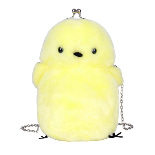 Kawaii Chick Plush Shoulder Bag