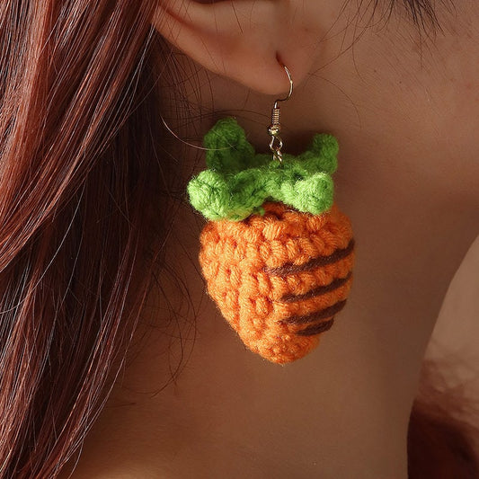 Sweet Cute Strawberry Earrings