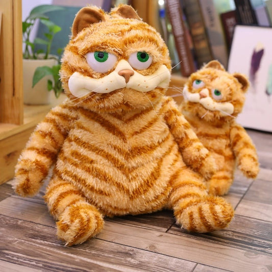 Kawaii Fat Angry Cat Soft Plush Toy