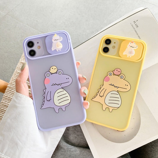 Cute Cartoon Crocodile iPhone Case