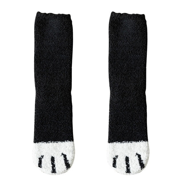 Cute Cat Paw Socks.