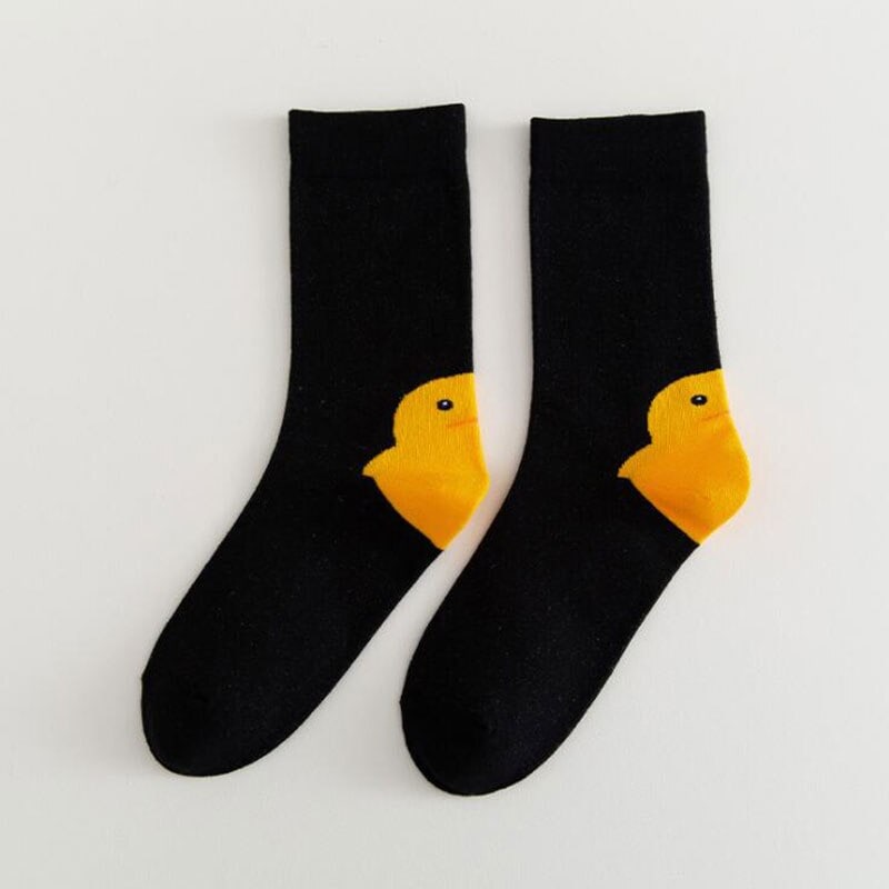 Kawaii Goose Head Socks.