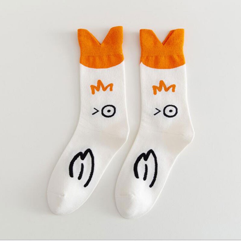 Kawaii Goose Head Socks.