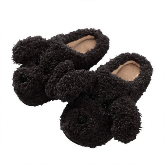 Kawaii Milky Cow Fluffy Slippers