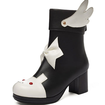 Winged Bunny Booties