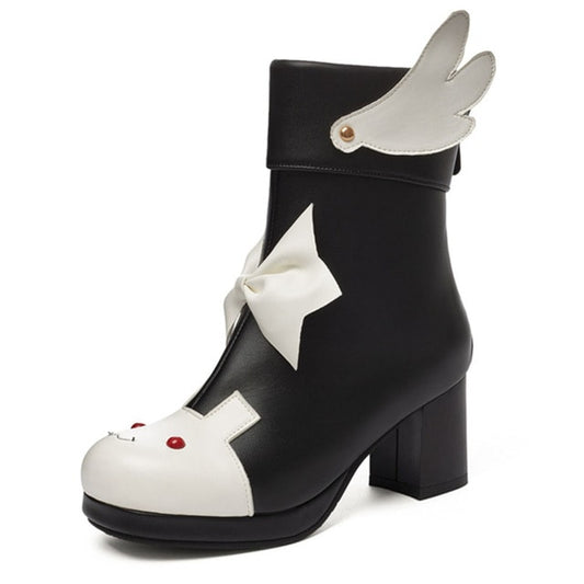 Winged Bunny Booties