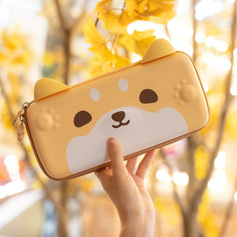 Kawaii Yellow Dog Switch Bag.
