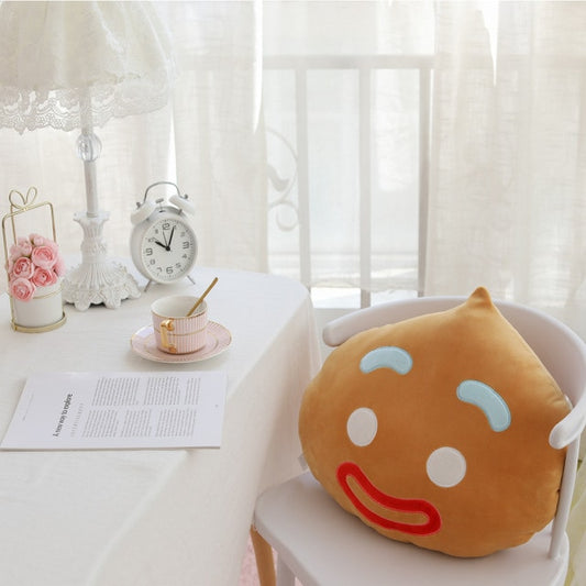 Gingerbread Man Stuffed Plush Pillow