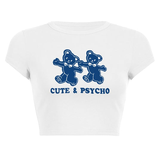 Kawaii Teddy Slim T-Shirt
