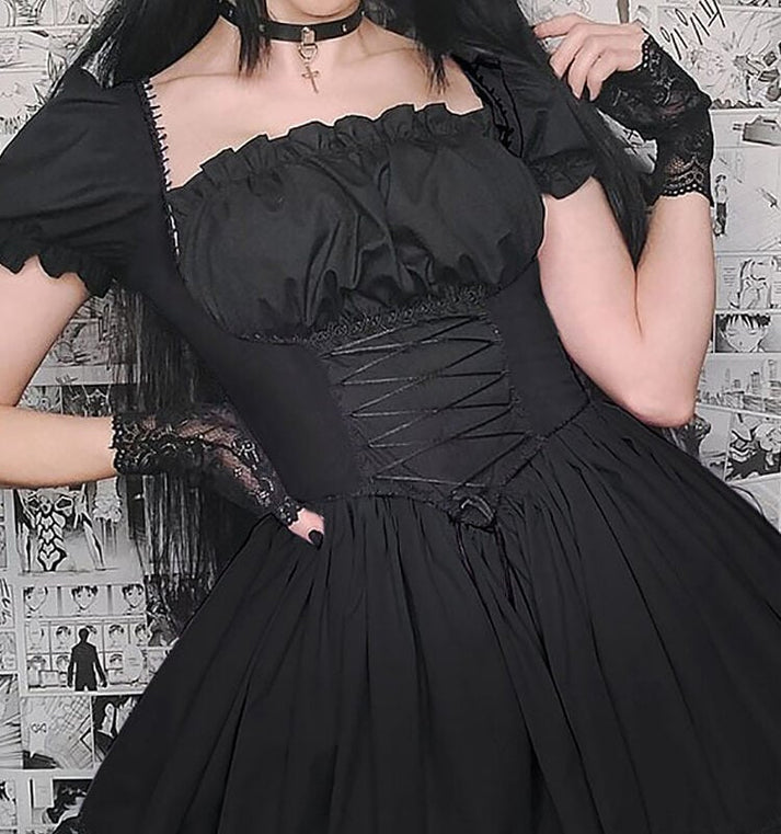 Tabitha Goth Babydoll Dress