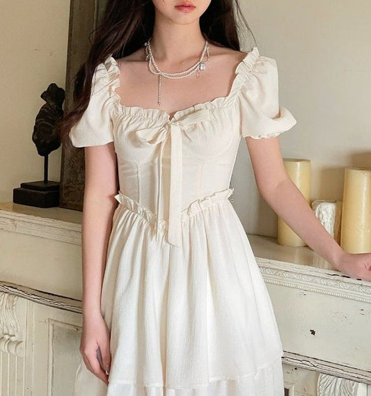 Vintage Elegant Fairycore Lolita Dress