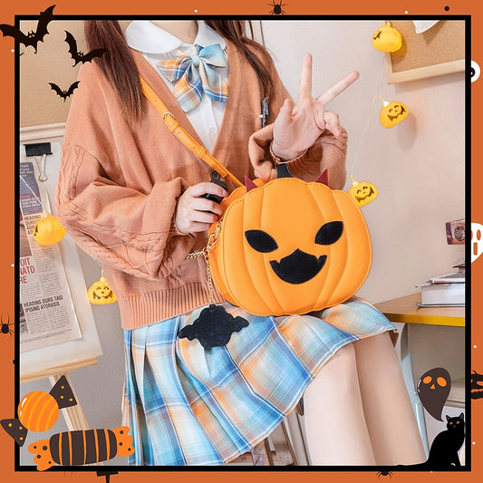 Halloween Pumpkin Shoulder Bag