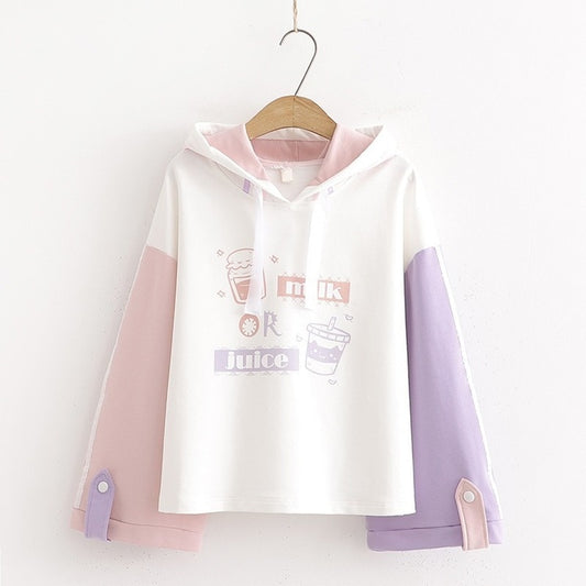 Harajuku Kawaii Teen Girl Hoodies