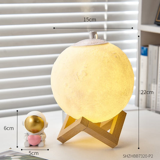 Kawaii Astronaut Starry Night Light With Humidifier