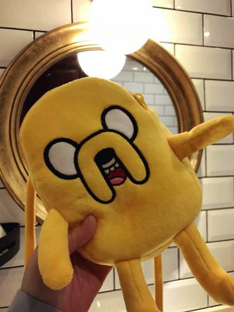 Beemo, Finn & Jake Figure Adventure Time Plush Crossbody Bag